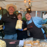individuals and vendors at the McIntosh 1890s feastival