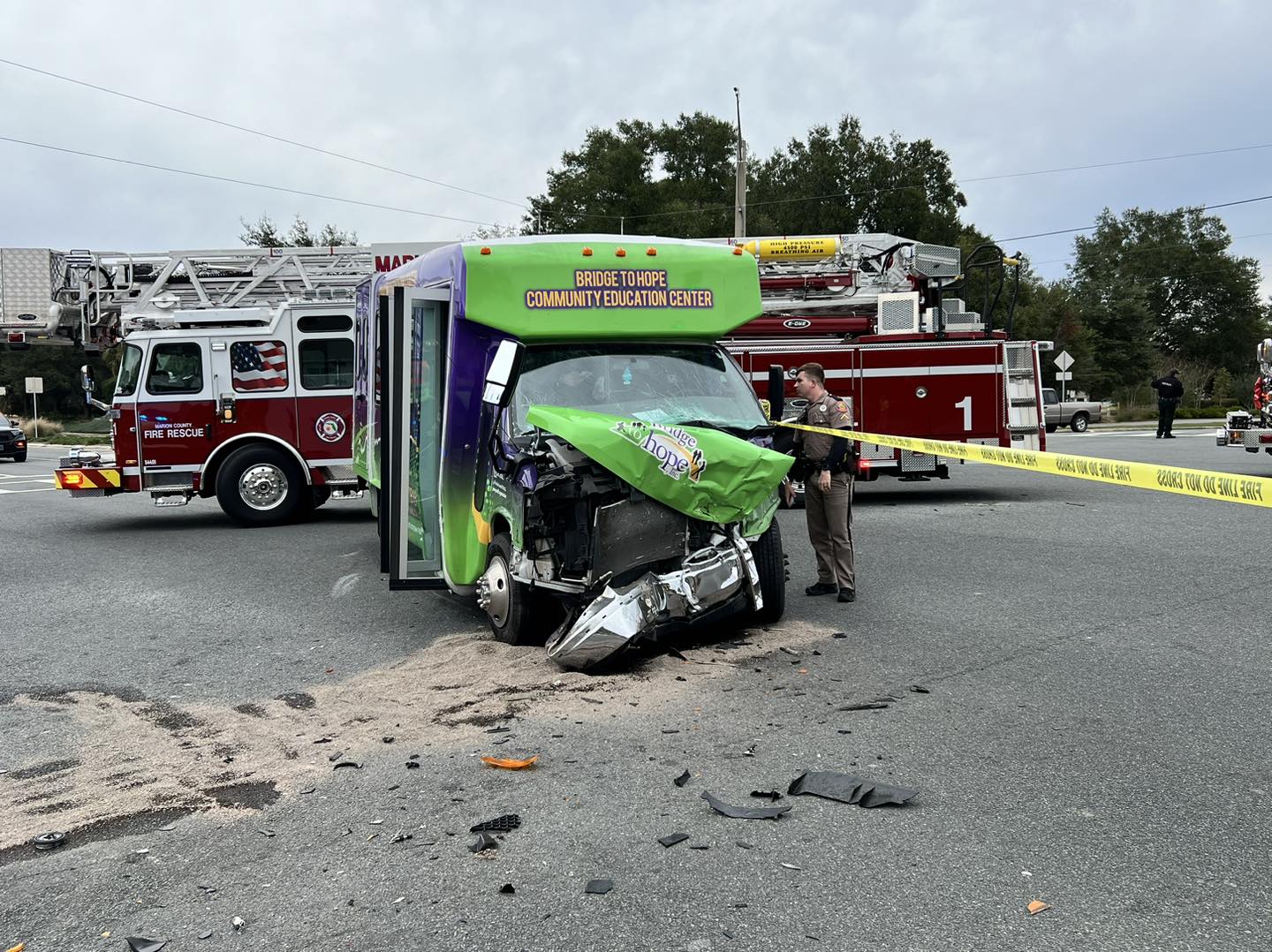 MCFR ambulance involved in rollover crash, 15 people transported to ...