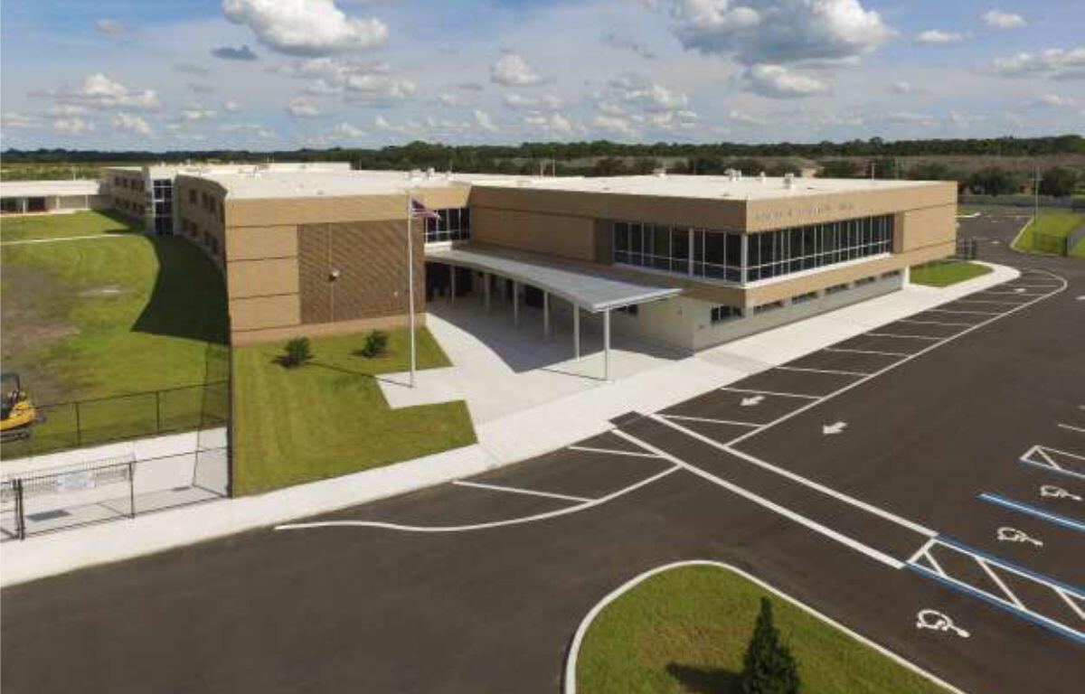 A rendering of the design for two new elementary schools in Marion County. One in Marion Oaks. The other in Winding Oaks.