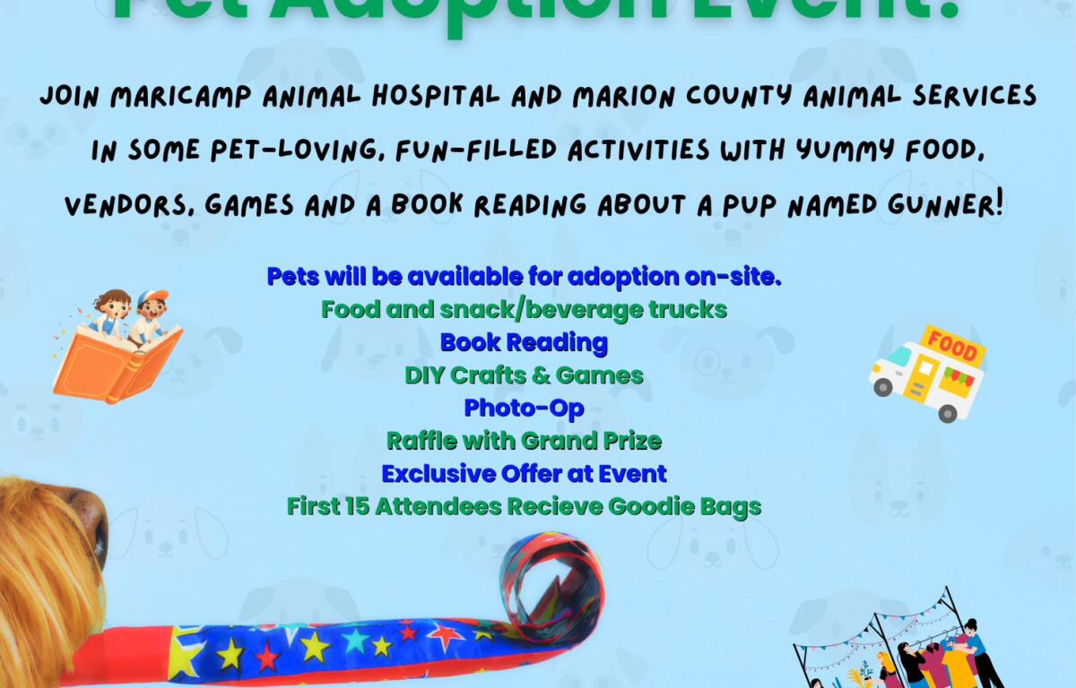 Mega Pet Adoption Weekend is your opportunity to find a four-legged ...