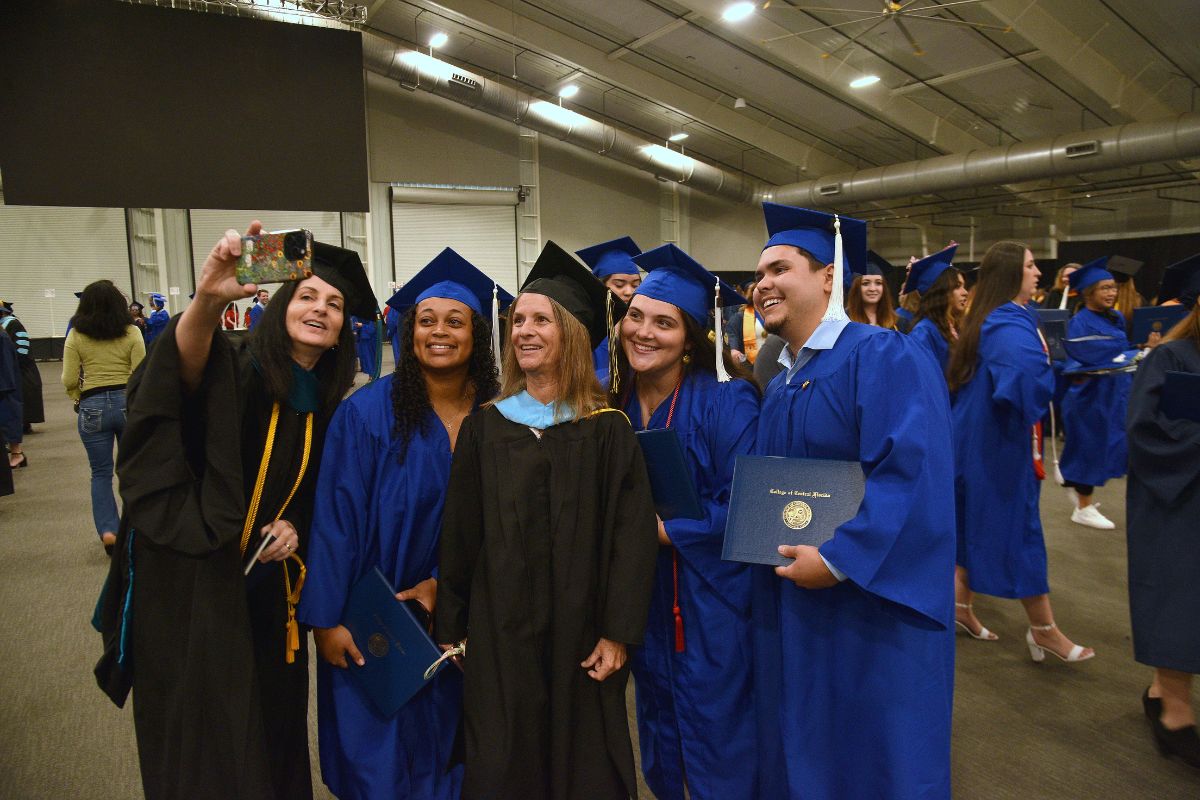 The College of Central Florida 2024 commencement ceremony was held at the World Equestrian Center.