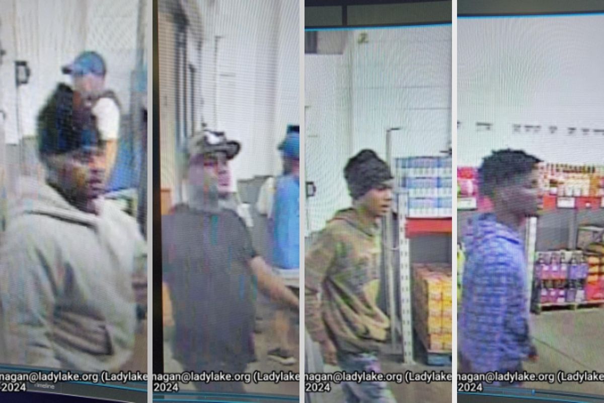 LLPD says the people caught on a Sam's Club security camera stole $1,000 in liquor.