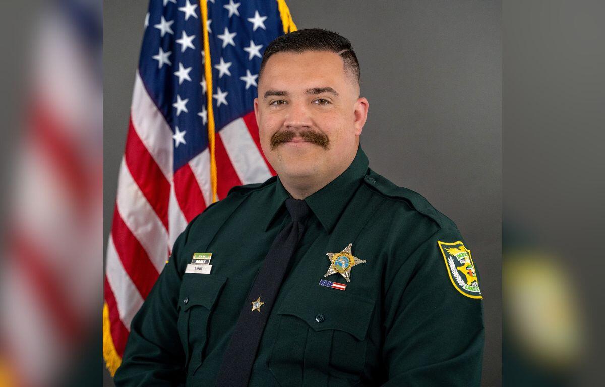 Photo shows 28-year-old Master Deputy Sheriff Bradley Link who died in a shooting on Friday.