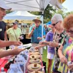 an outdoor farmers and vendors market