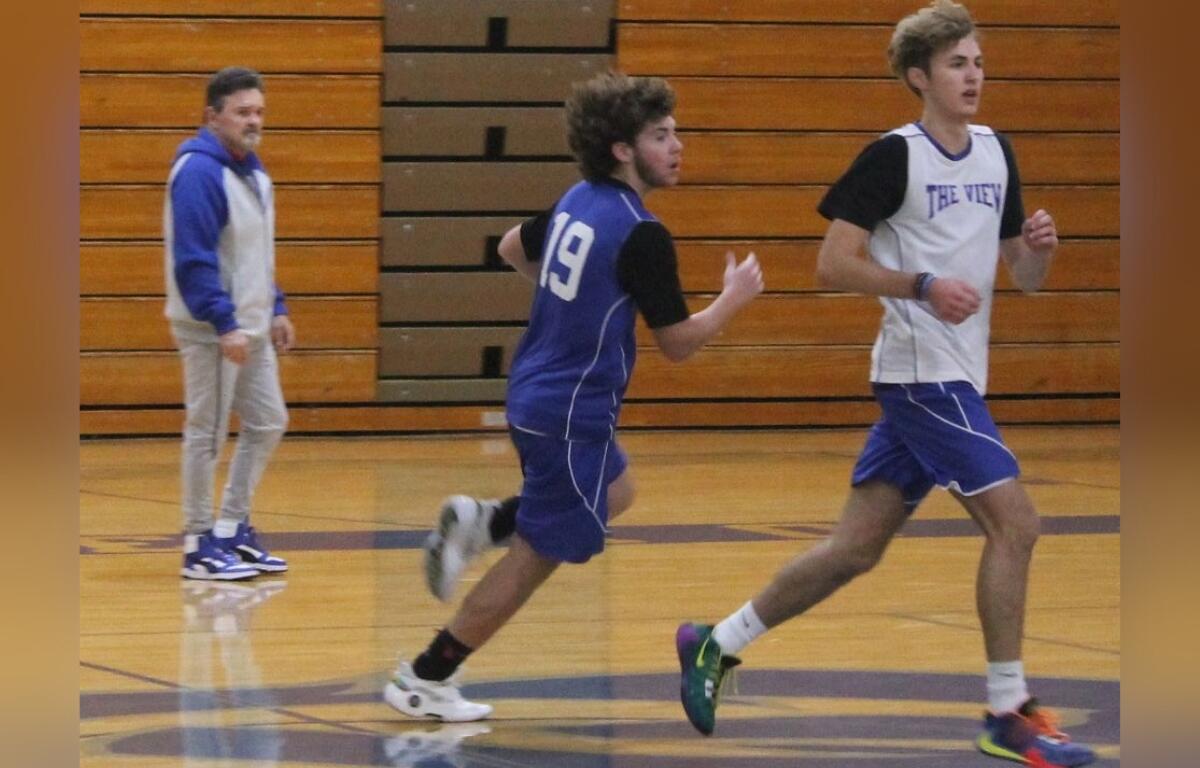 (L to R) Belleview High School Boys Basketball's Anthony Klima and Cade Campbell are poised for playing an integral role in the Rattlers 2024-2025 basketball season.