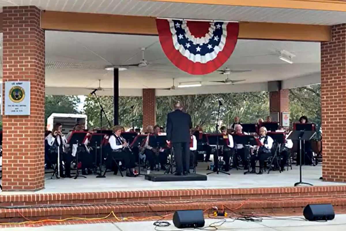 The Ocala-Marion County Veterans Memorial Park hosts its annual Christmas concert on Dec. 6, 2024.