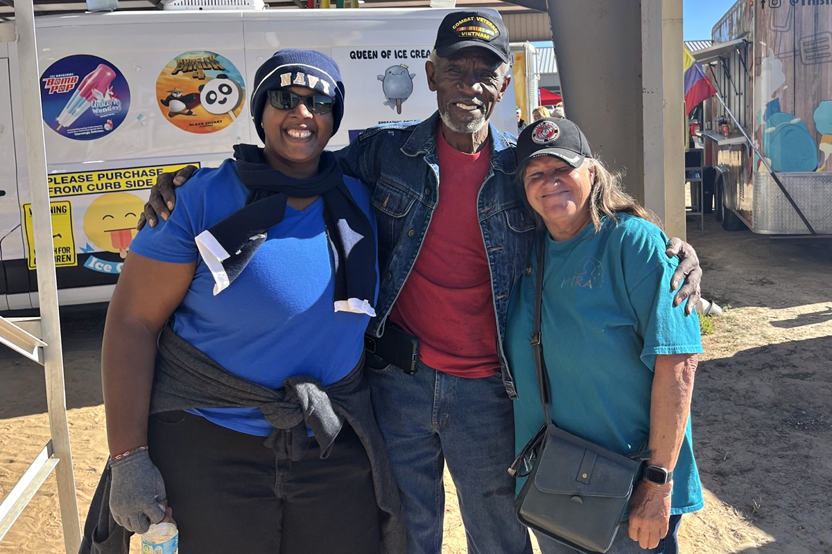 Vietnam veteran Raymond Whyte Sr. discusses how equine-assisted therapy transformed his life at the Equine Industry Career Expo at the Florida Horse Park on Nov. 22, 2024.
