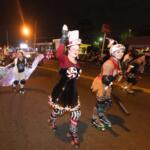 Ocala Roller Derby skated during the annual Ocala Christmas Parade.