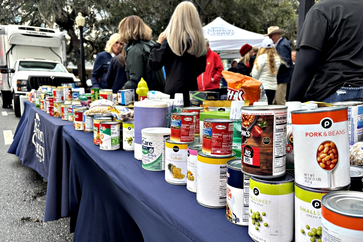 This year, the drive collected over 30,490 pounds of food and $20,550 in donations, ensuring local food banks are well-stocked for the holiday season.