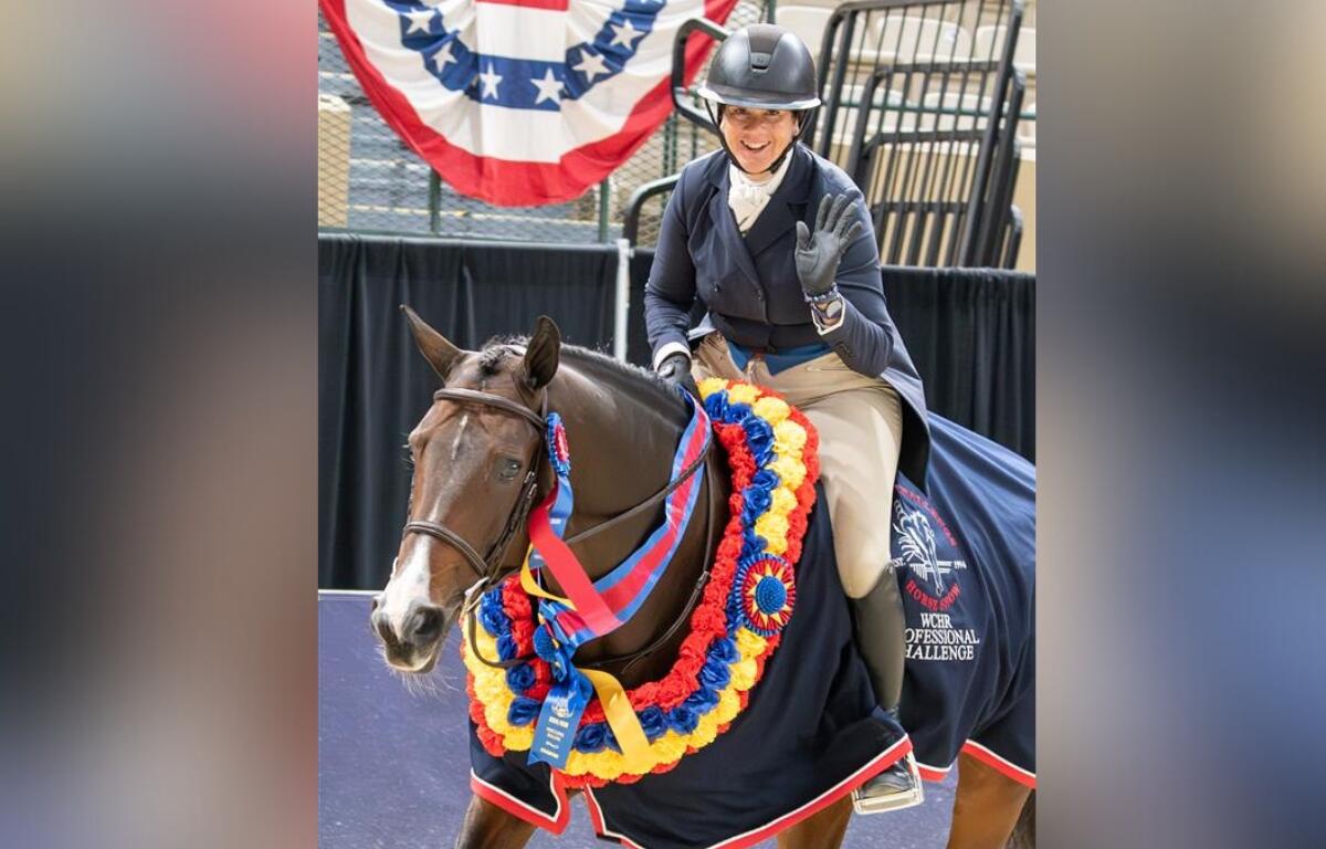 Amanda Steege and Laffite de Muze have been a formidable rider/horse combination. Courtesy: with permission of Amanda Steege/Tricia Booker photo