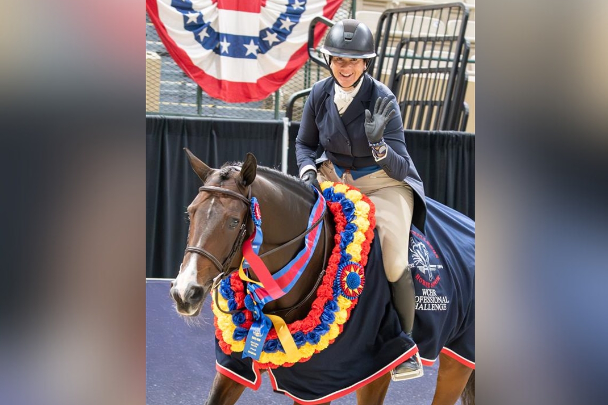 Amanda Steege and Laffite de Muze have been a formidable rider/horse combination. Courtesy: with permission of Amanda Steege/Tricia Booker photo