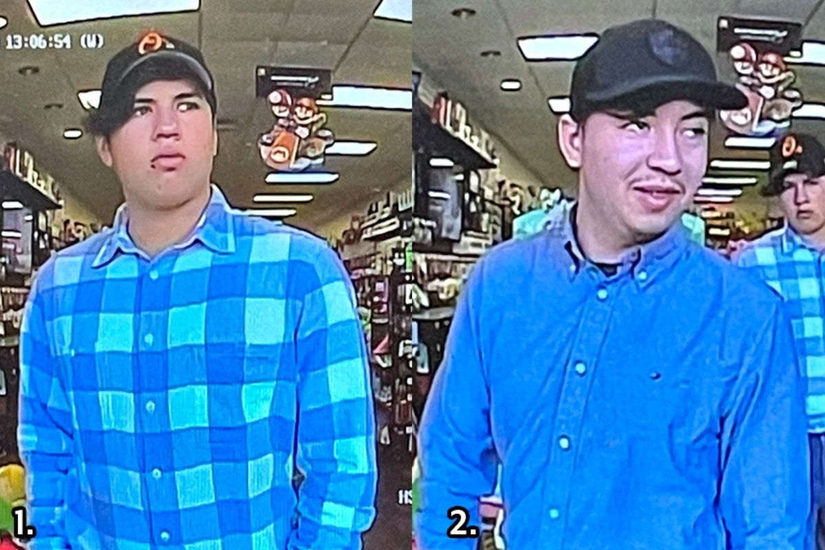 OPD is looking for two suspects who allegedly broke into a woman's car and used her debit card at several GameStop locations.