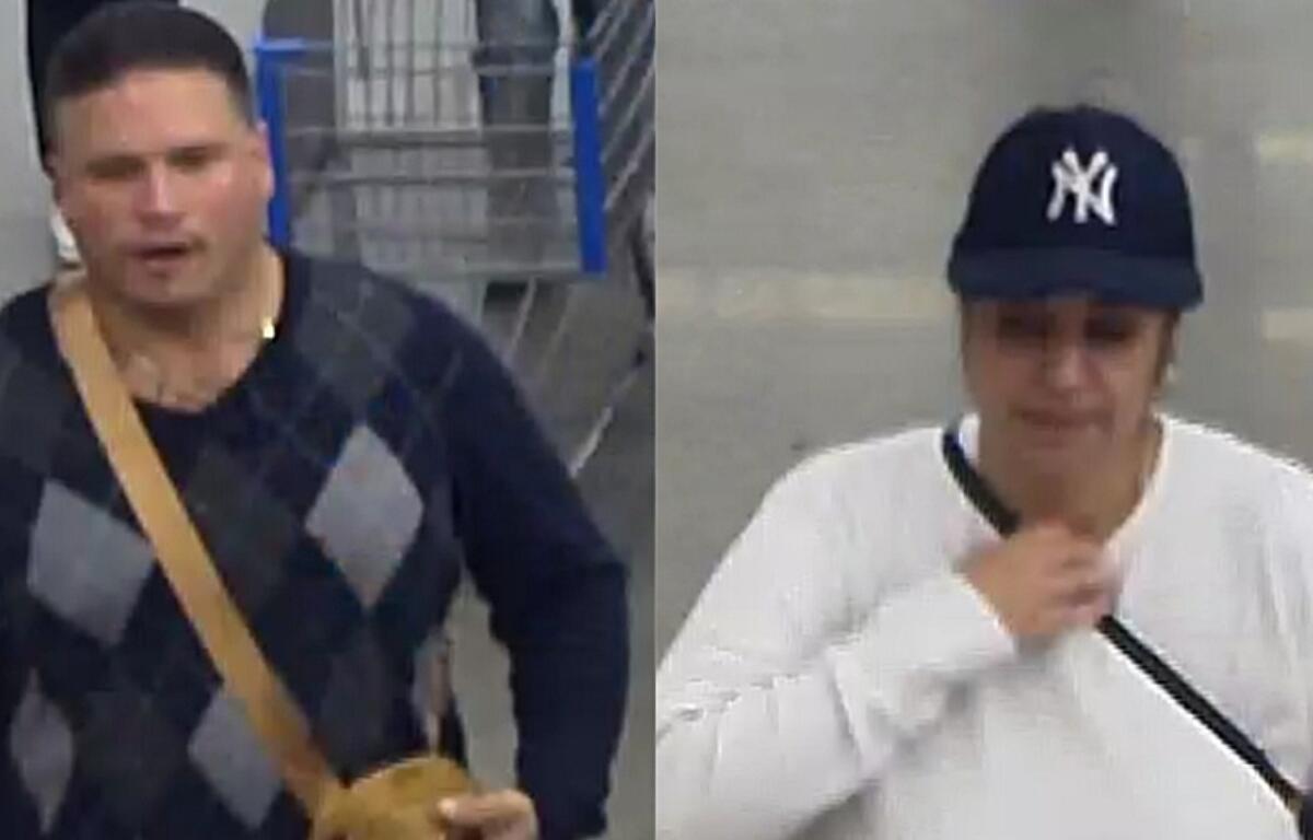 Ocala Police seek help identifying two suspects involved in car break-ins near Paddock Mall and Walmart.