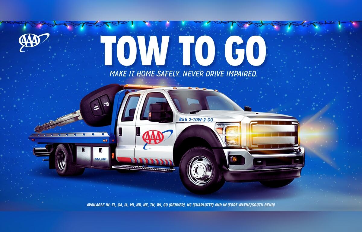 Auto Club Group provides free rides for impaired drivers and braces for a surge in holiday roadside assistance requests.