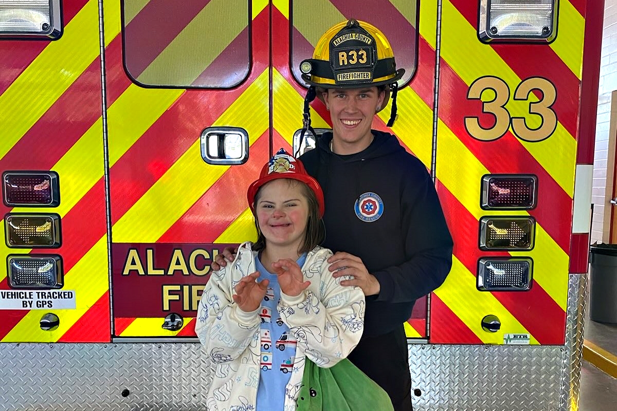 Alachua County Fire Rescue honors the memory of Firefighter/Paramedic Samuel Fick, whose dedication and service touched the lives of many. Neighboring agencies, including Marion County Fire Rescue, have joined in paying tribute to his legacy.