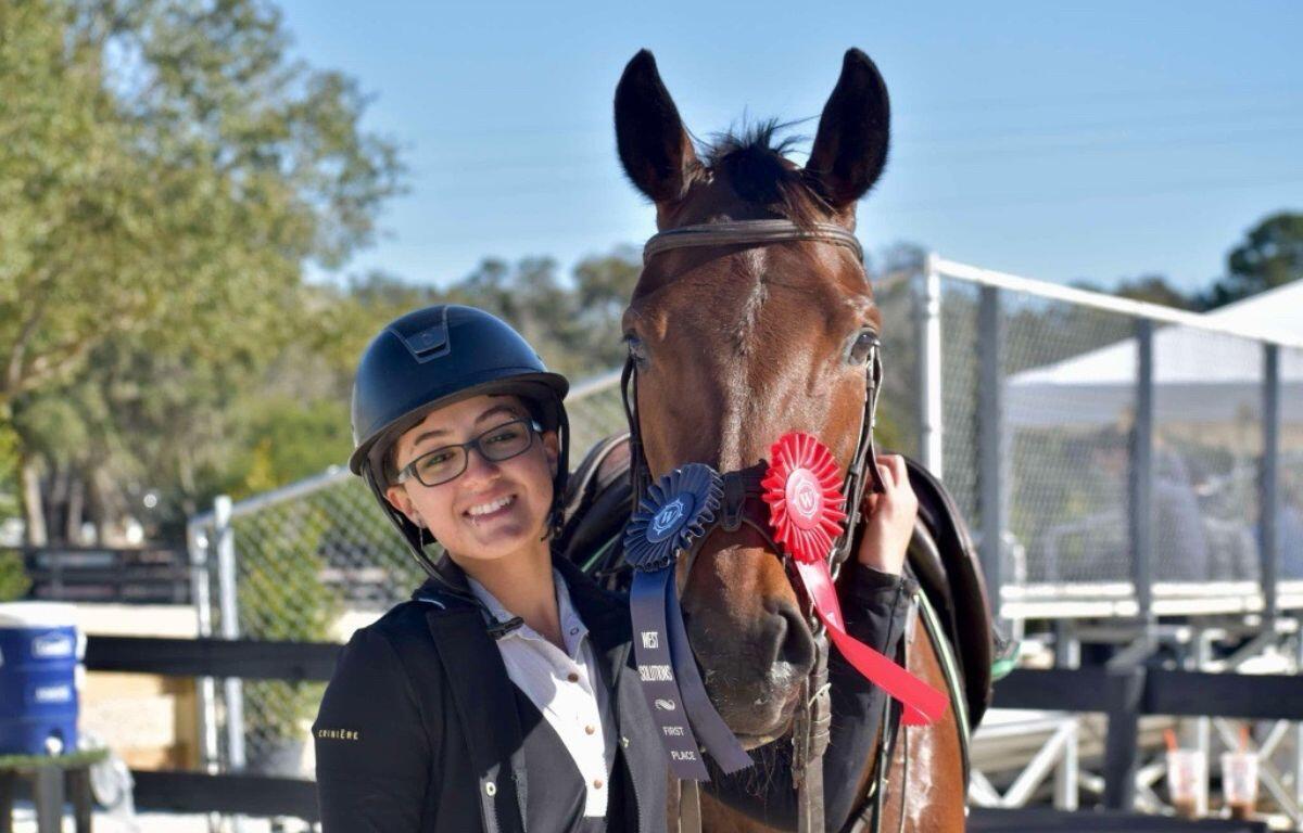 Angela Gais has transitioned from a junior rider to an adult amateur, with her sights set on achieving her goal of becoming a professional in the equestrian world.