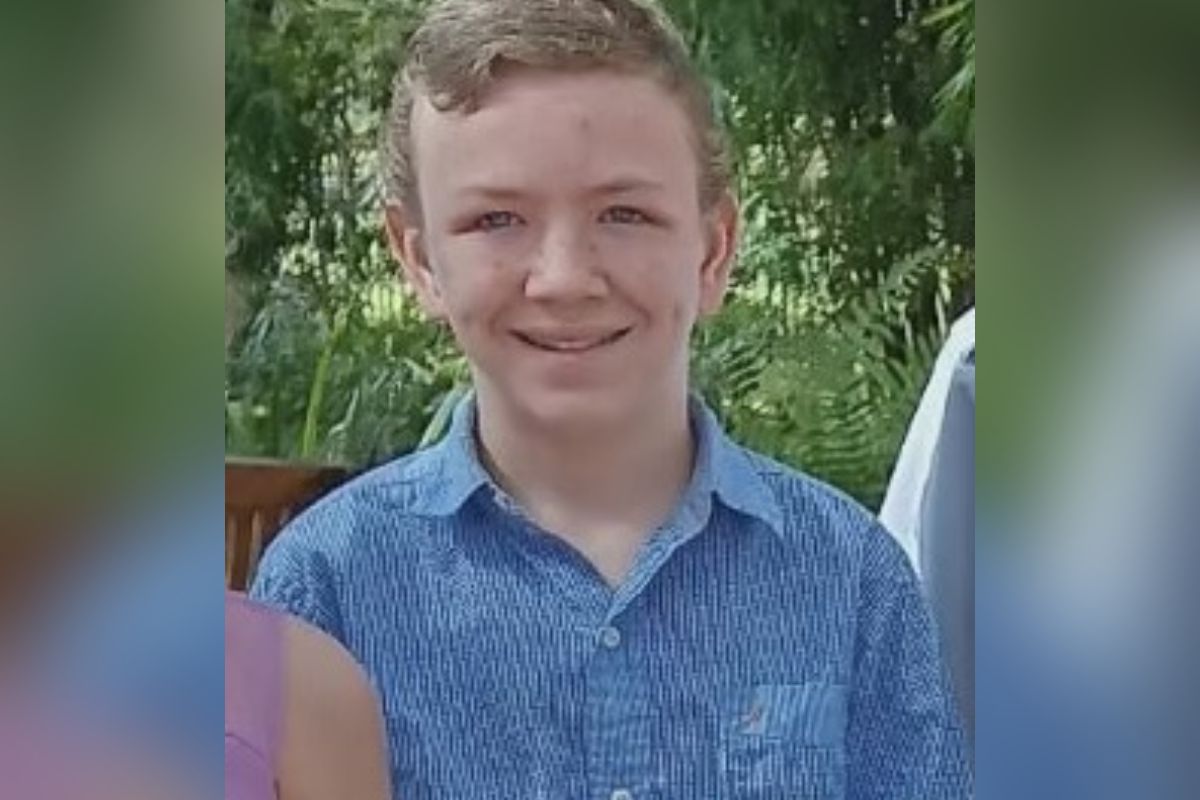 Photo shows missing 14-year-old Blayne Caruso