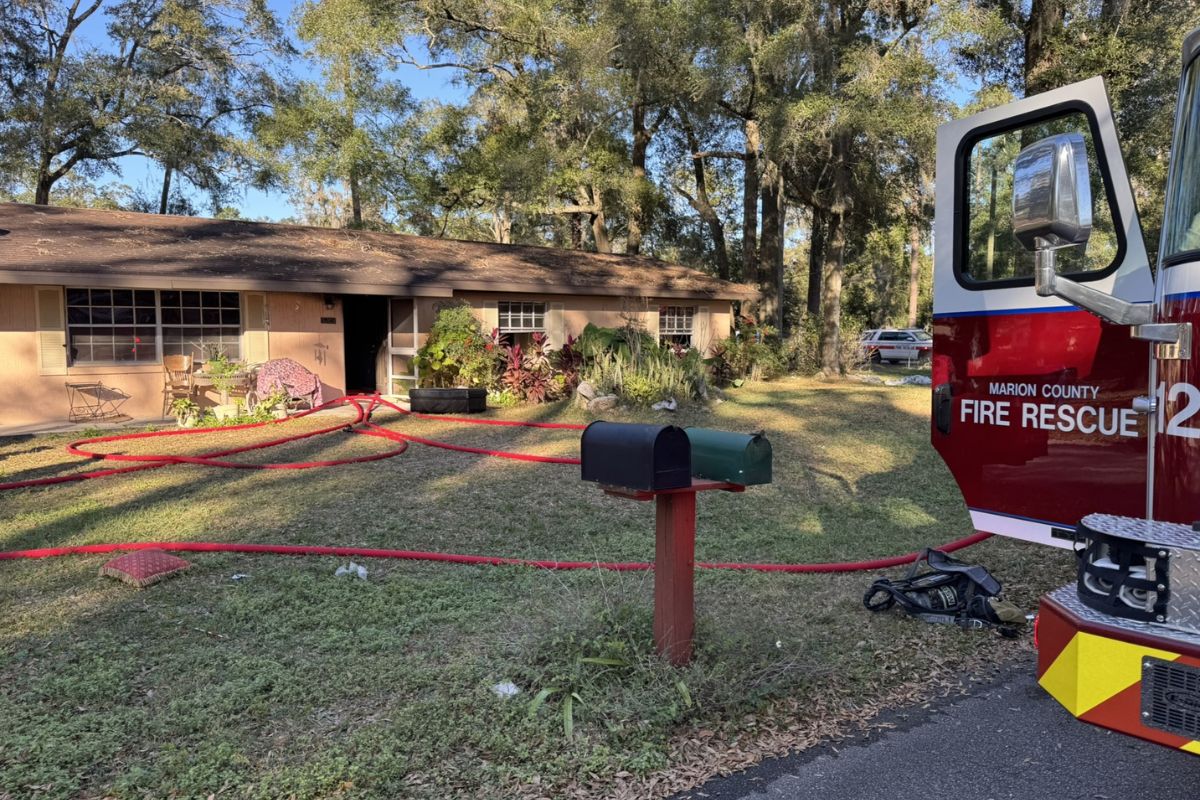 MCFR single-story structure fire