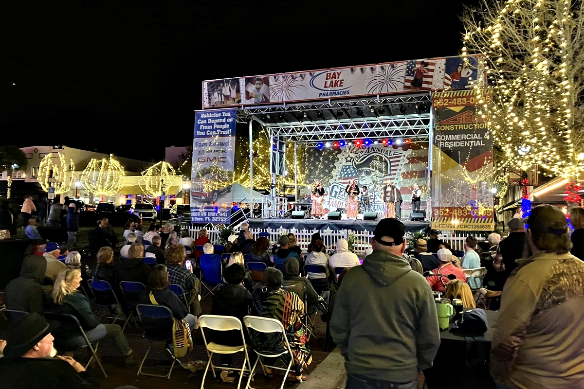 Country music star Jo Dee Messina will perform on stage during Georgefest in downtown Eustis. The festival, running from Feb. 15-22, featured live entertainment, carnival rides, and family-friendly activities as part of the 122nd annual celebration honoring George Washington.