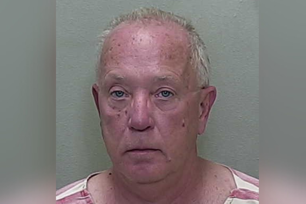 Richard Hawkins, 62, was arrested Feb. 23, 2025, on charges of lewd touching of a minor, false imprisonment, and open carry of a firearm, police say.