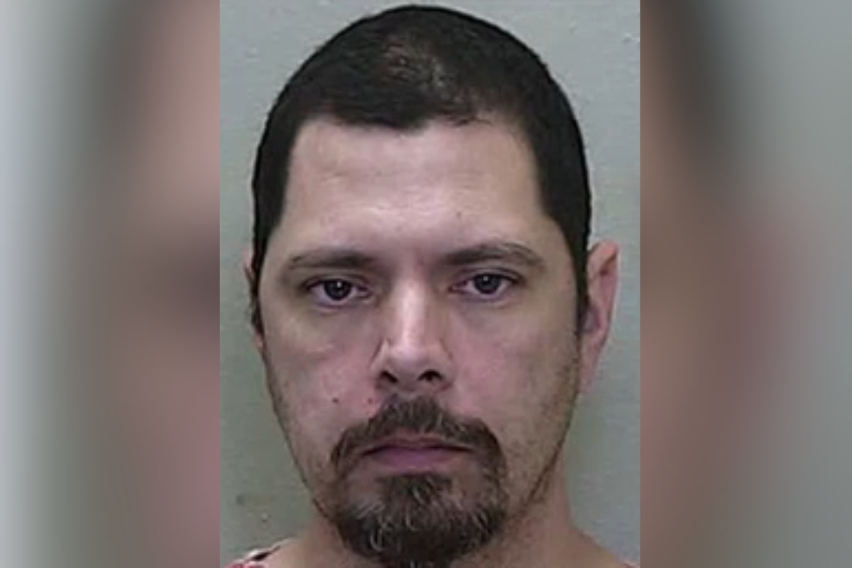 James McLeroy, 38, is shown in a booking photo provided by the Ocala Police Department. McLeroy was arrested last Wednesday and faces 20 counts of child pornography possession after investigators received an online tip.