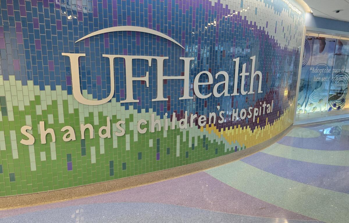UF Health Shands Children's Hospital is ranked as the #2 regional hospital in Florida, according to U.S. News.