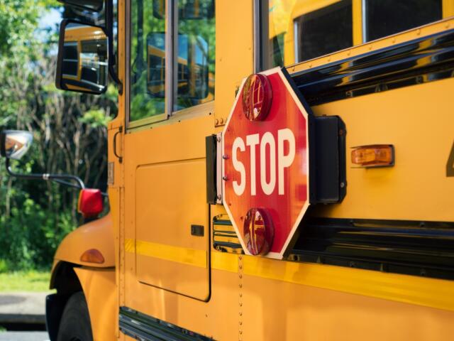 No injuries reported after Marion County school bus carrying 19 children and a sedan collided on NW 155th Street near County Road 25A in Florida on Tuesday.