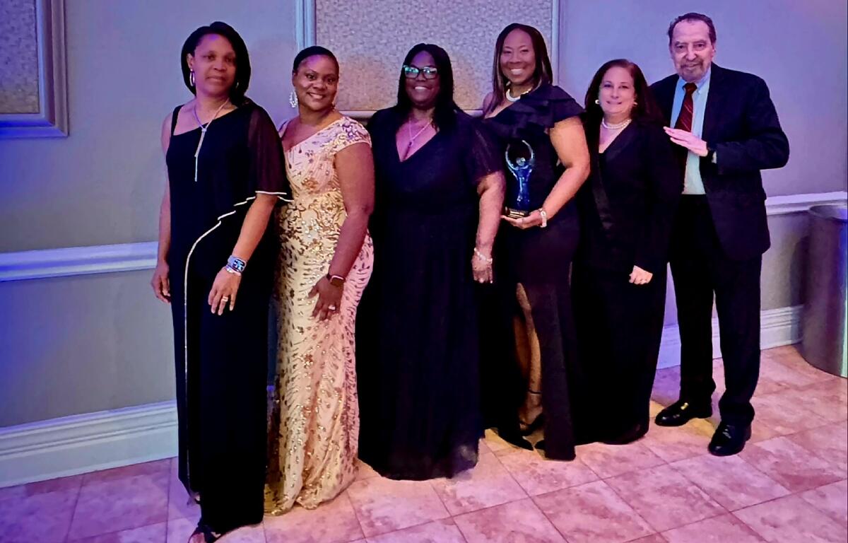Estella Byrd Whitman Community Health Center staff pose at the Inspire Awards Gala, celebrating their dedication to community healthcare and service.