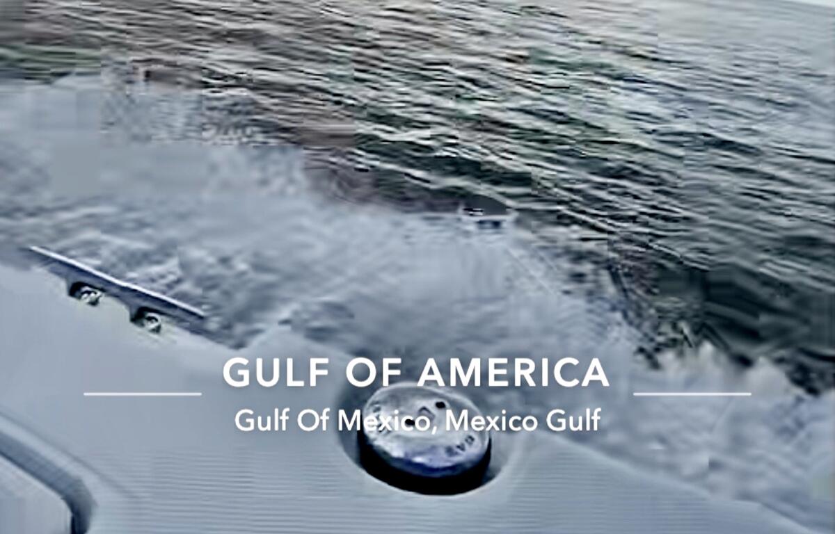 Snapchat has changed "Gulf of Mexico" to "Gulf of America" in its location filters.