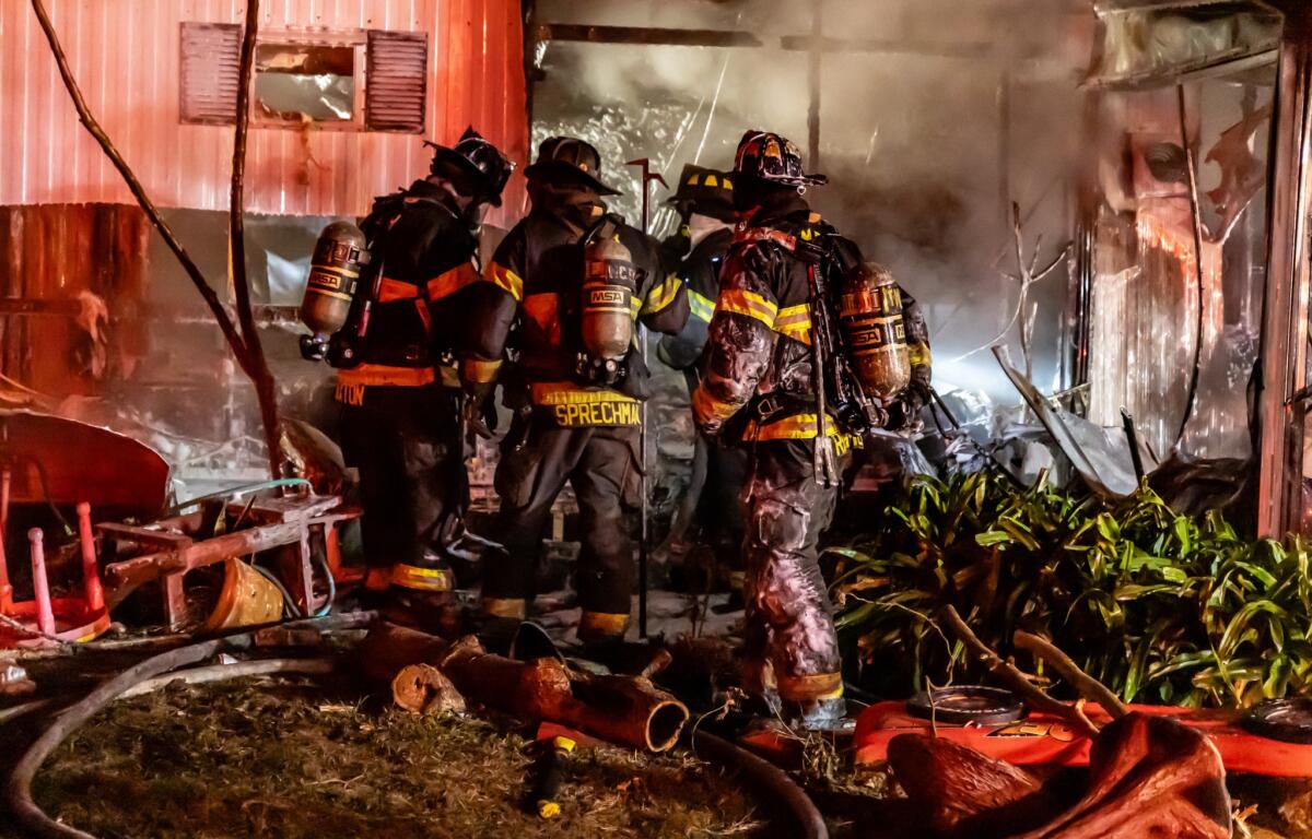 Marion County Fire Rescue extinguishes mobile home fire in Umatilla ...