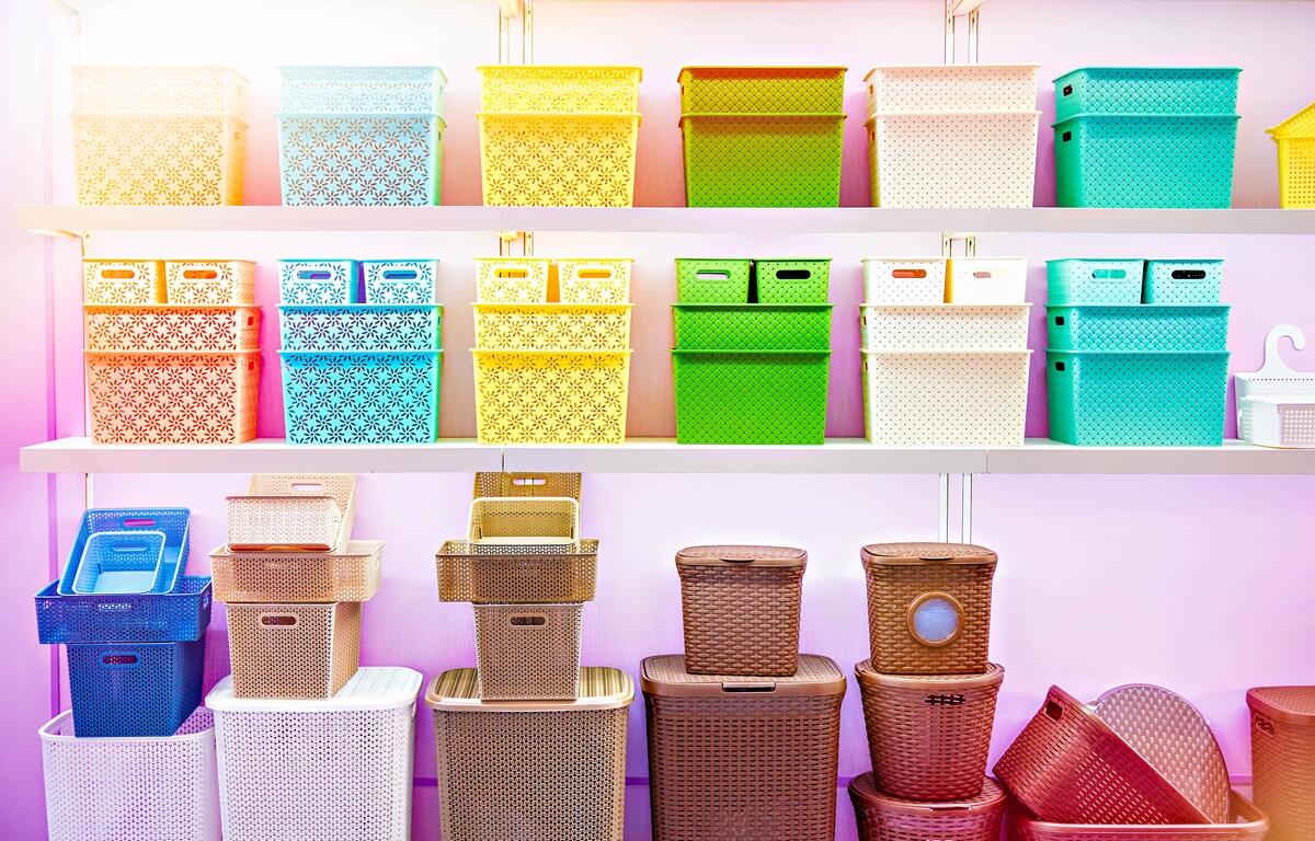 While self-storage remains a booming industry - more than 51,000 storage facilities operate nationwide, and 11.1% of households rent units - you can find creative ways to expand storage inside your home.