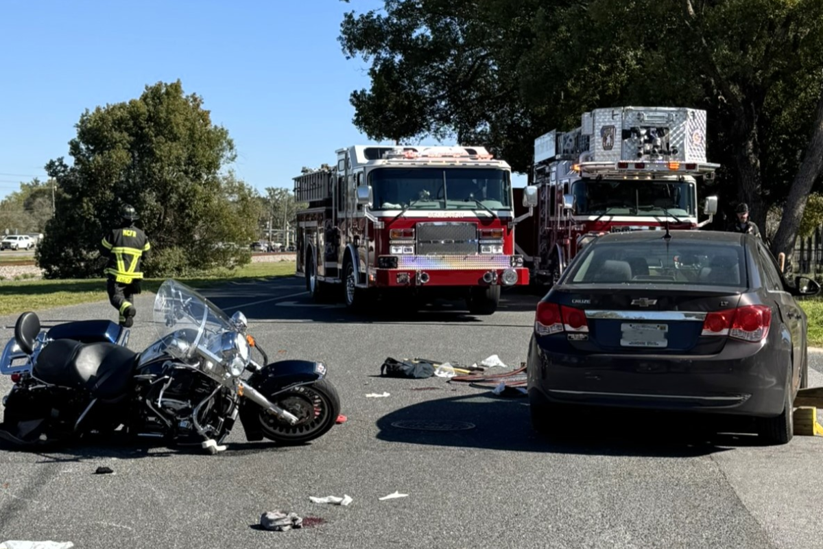 Paramedics transported the three patients as "Trauma Alerts" to a nearby hospital.