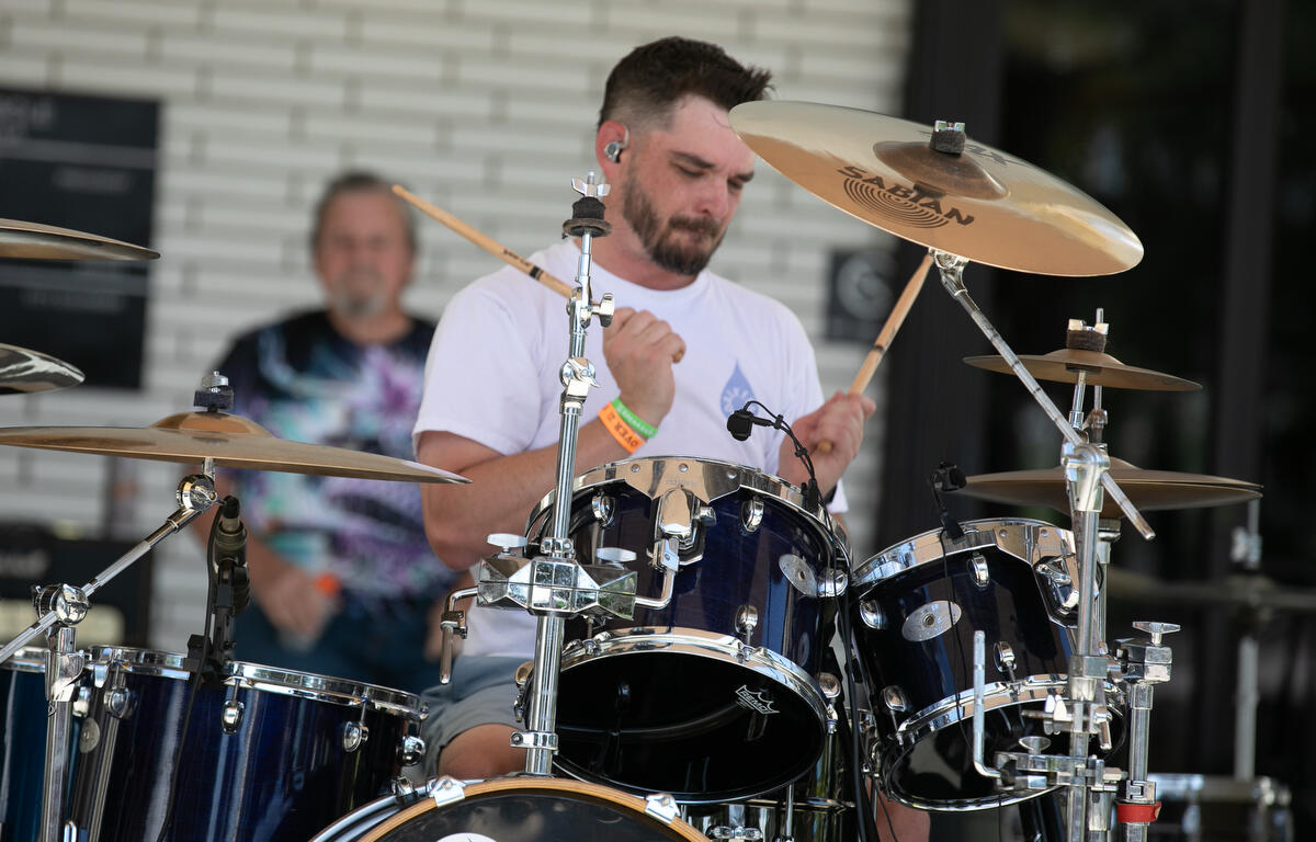 XpeakerBox performs during the 11th Annual Brick City Beer and Wine Festival at Citizen Circle in Ocala, FL on Saturday, April 19, 2025. Courtesy: Alan Youngblood/352today