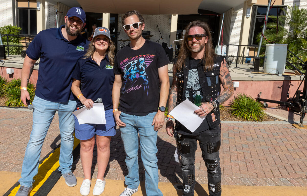 XpeakerBox won 3rd place in the Wind-FM Battle of the Bands during the 11th Annual Brick City Beer and Wine Festival at Citizen Circle in Ocala, FL on Saturday, April 19, 2025. Courtesy: Alan Youngblood/352today
