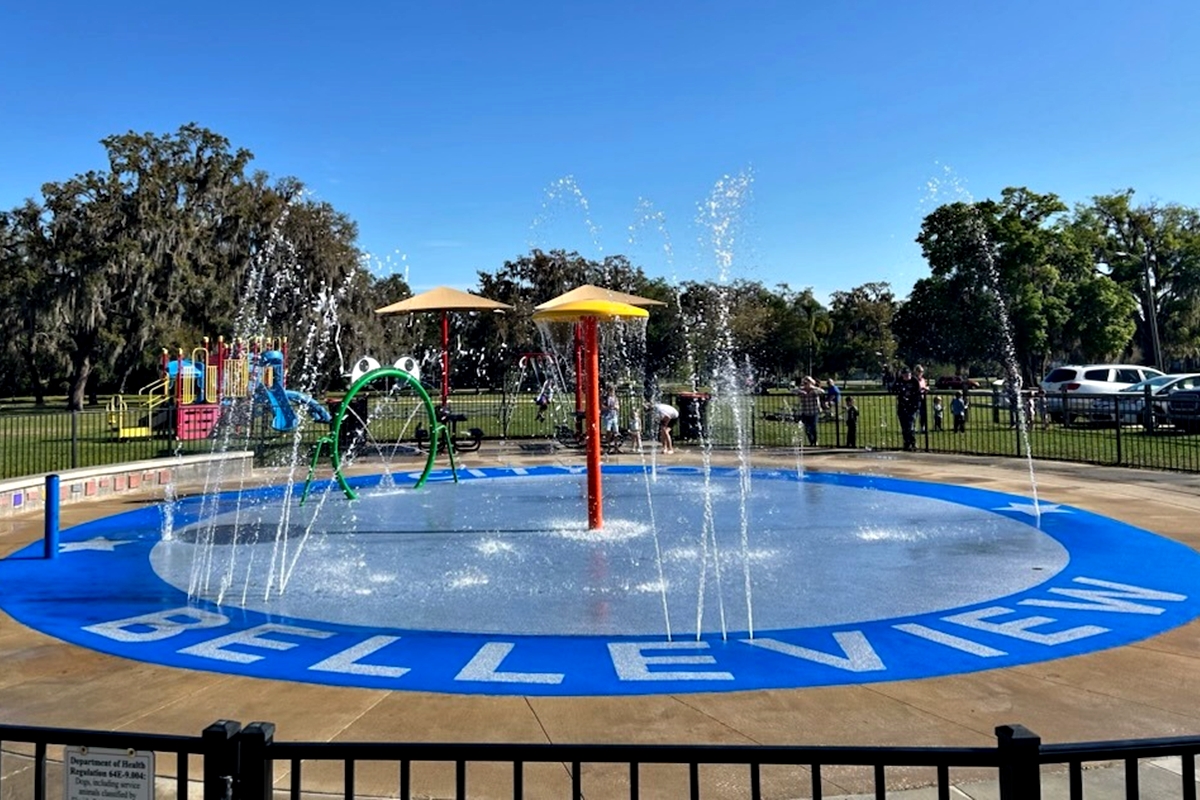 The City of Belleview's new smoke-free policy now prohibits smoking and vaping in all public parks and recreation areas including Wilma Loar Splash Park.