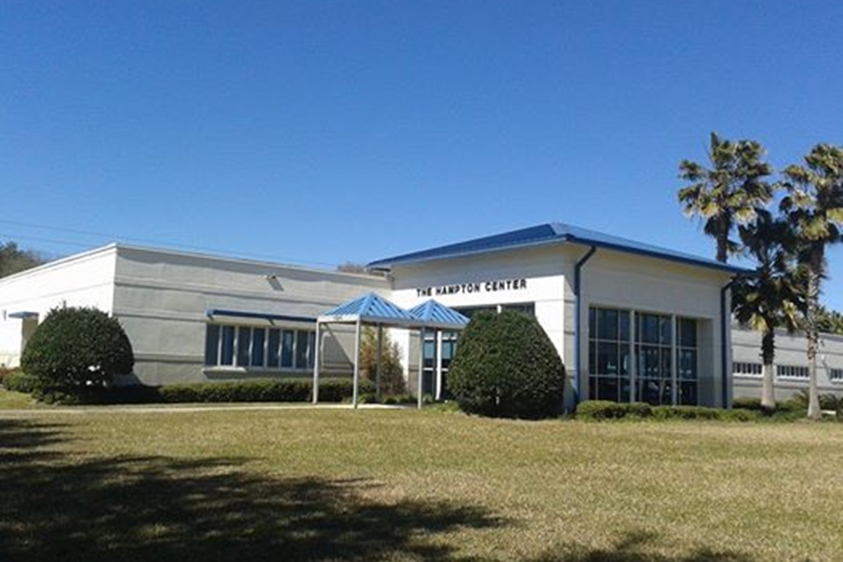The College of Central Florida Hampton Center in Ocala, shown Monday, April 28, 2025. The campus was briefly locked down during a nearby police response but has since reopened.