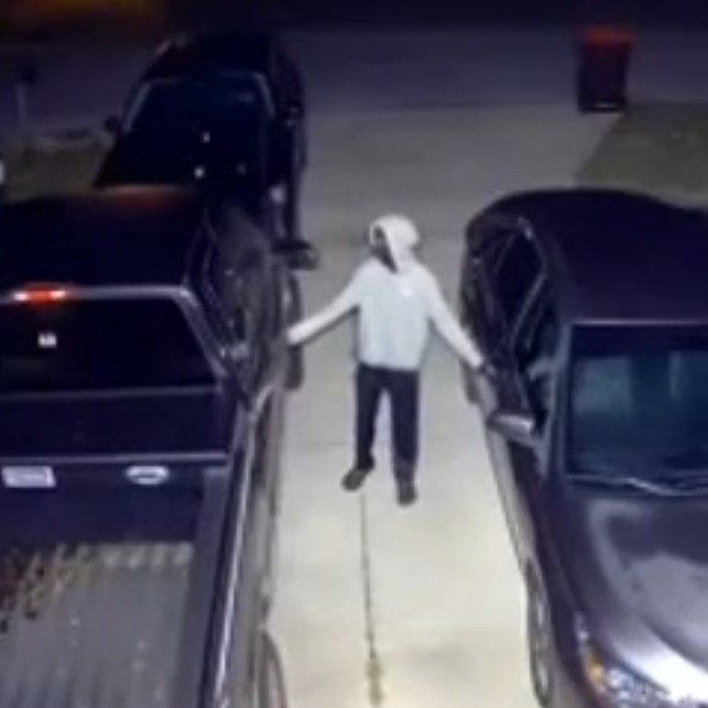Authorities say the burglars target unlocked vehicles by "car hopping" through the neighborhood.