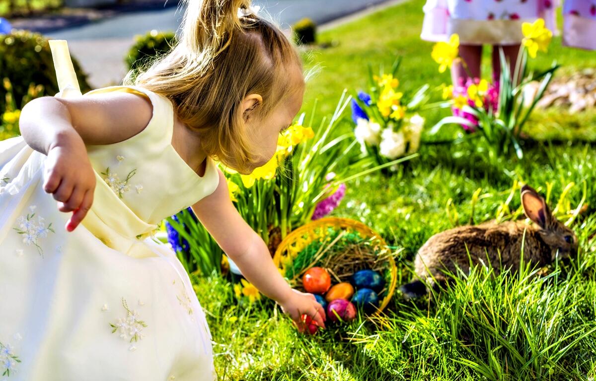 There's plenty for families do from craft fairs to Easter egg hunts all across the 352.