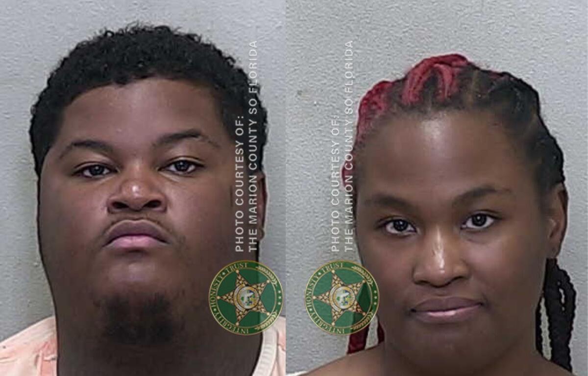 Bryan Francois, 25, and Natasha Francois, 33, were arrested Tuesday after separate incidents involving a Marion County school bus, according to the sheriff’s office.