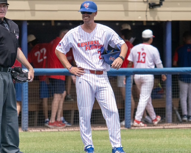 College of Central Florida Assistant Coach Jon Koenigsfeld.