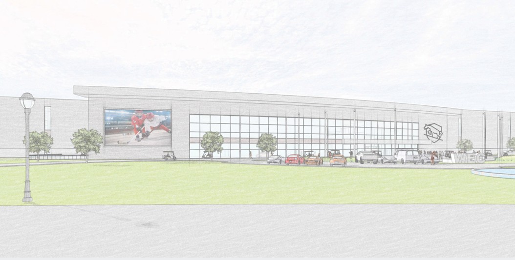 Indoor Sports rendering. Courtesy: WEC