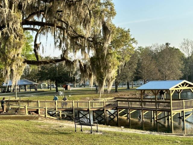 New lighting upgrades are coming to the pavilion at Lake Lillian Park in Belleview, aiming to improve safety and visibility for evening events like Trunk or Treat and Light Up Lake Lillian.