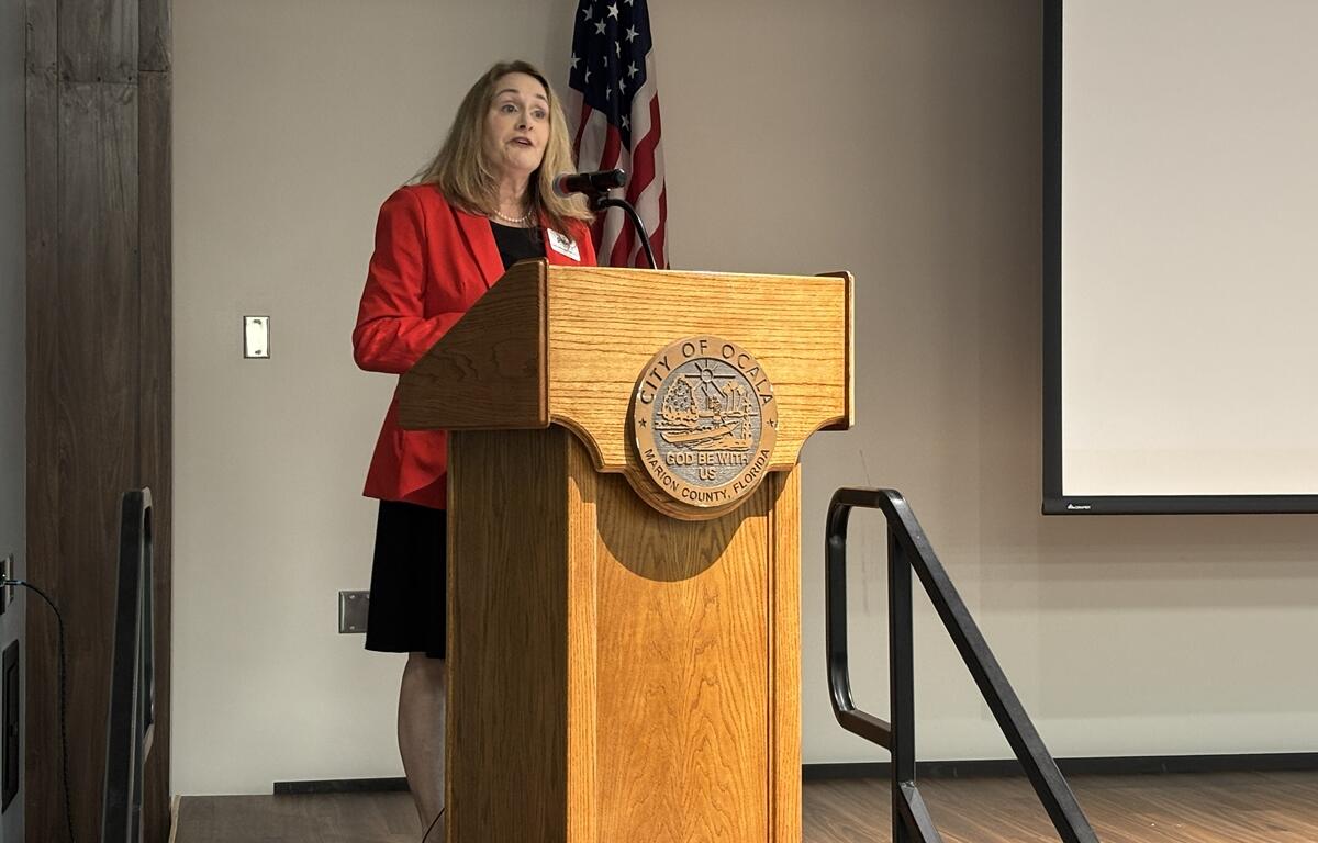Executive Director Laura Burgess. 