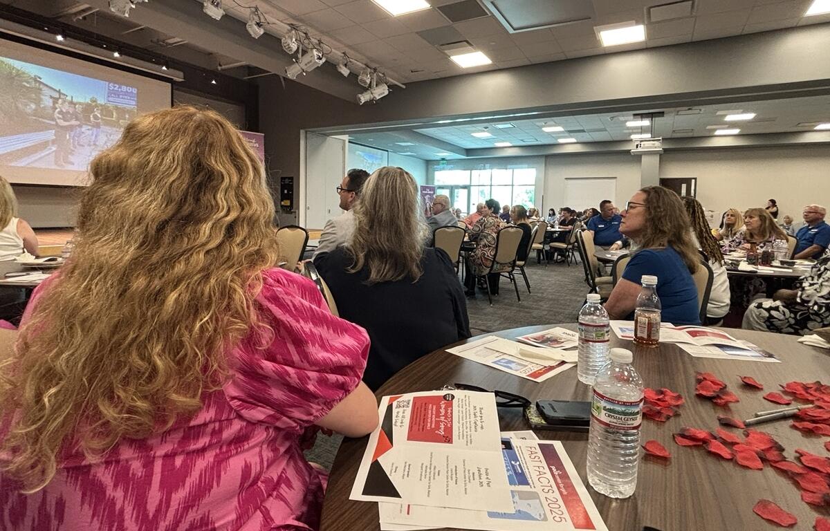Attendees listened to the great strides that have been made at PACE Center for Girls. 