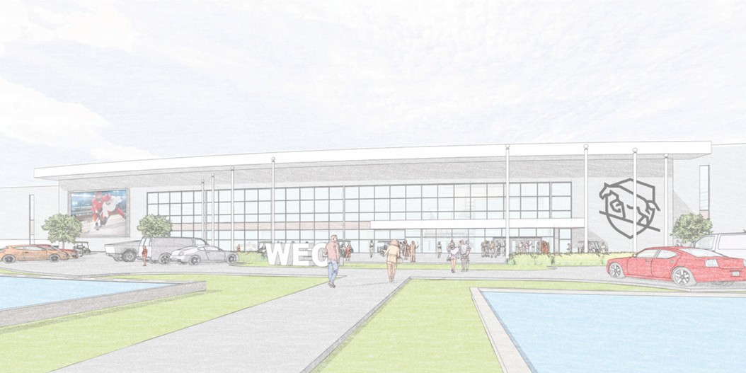 Indoor Sports rendering. Courtesy: WEC