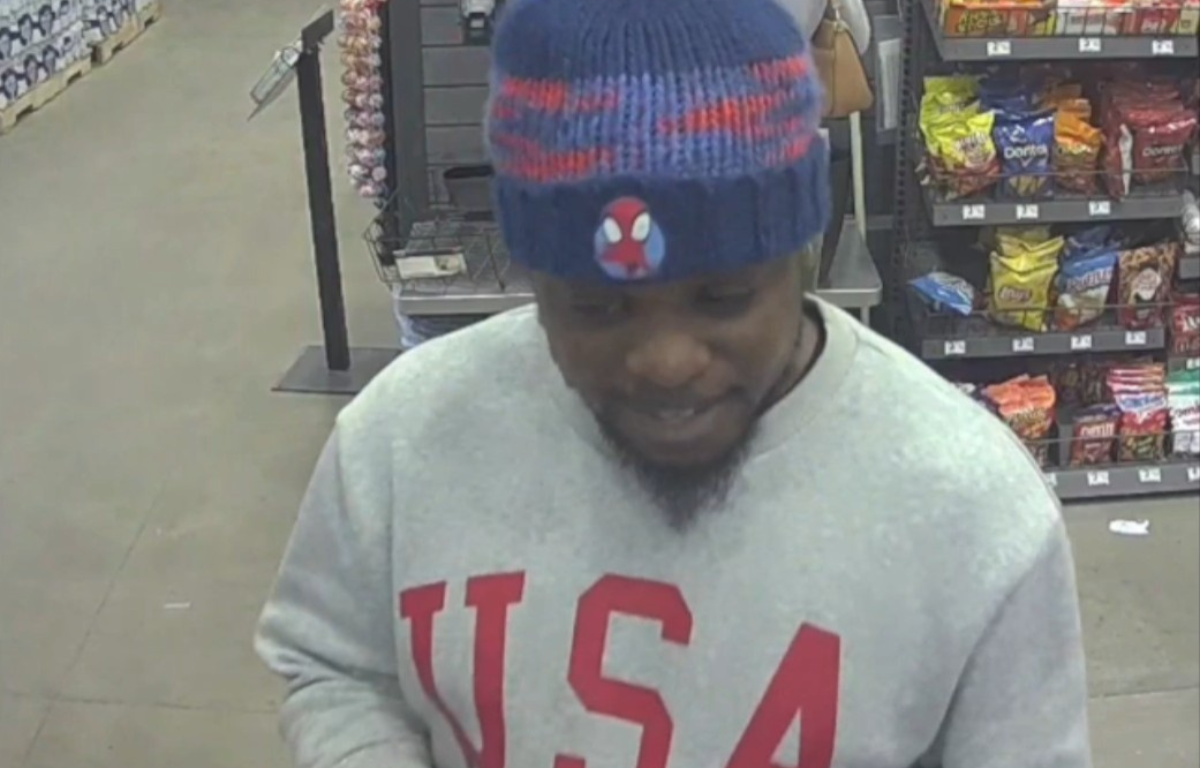 MCSO says the unidentified man used the credit card to buy gift cards at a Lowe's in Gainesville.