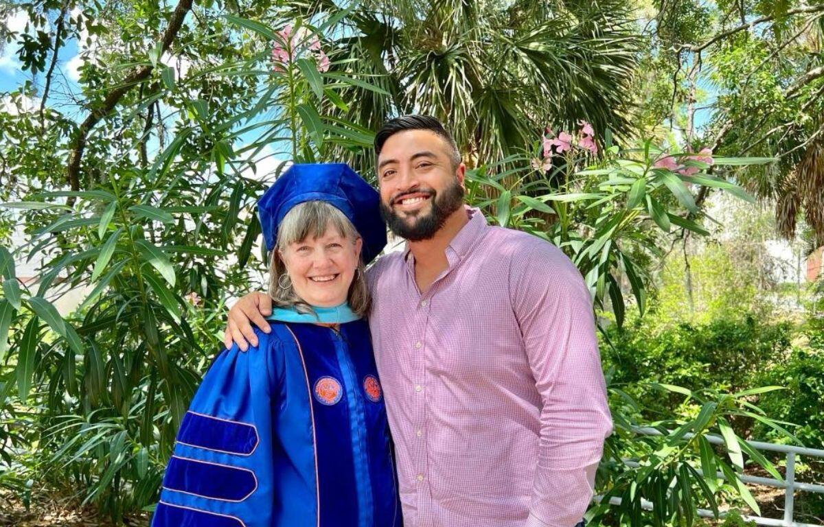 Kim Hampton's decision to choose love over racism and adversity has shaped the life of her son, Vincent Hampton.