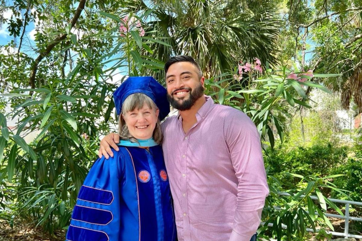Kim Hampton's decision to choose love over racism and adversity has shaped the life of her son, Vincent Hampton.