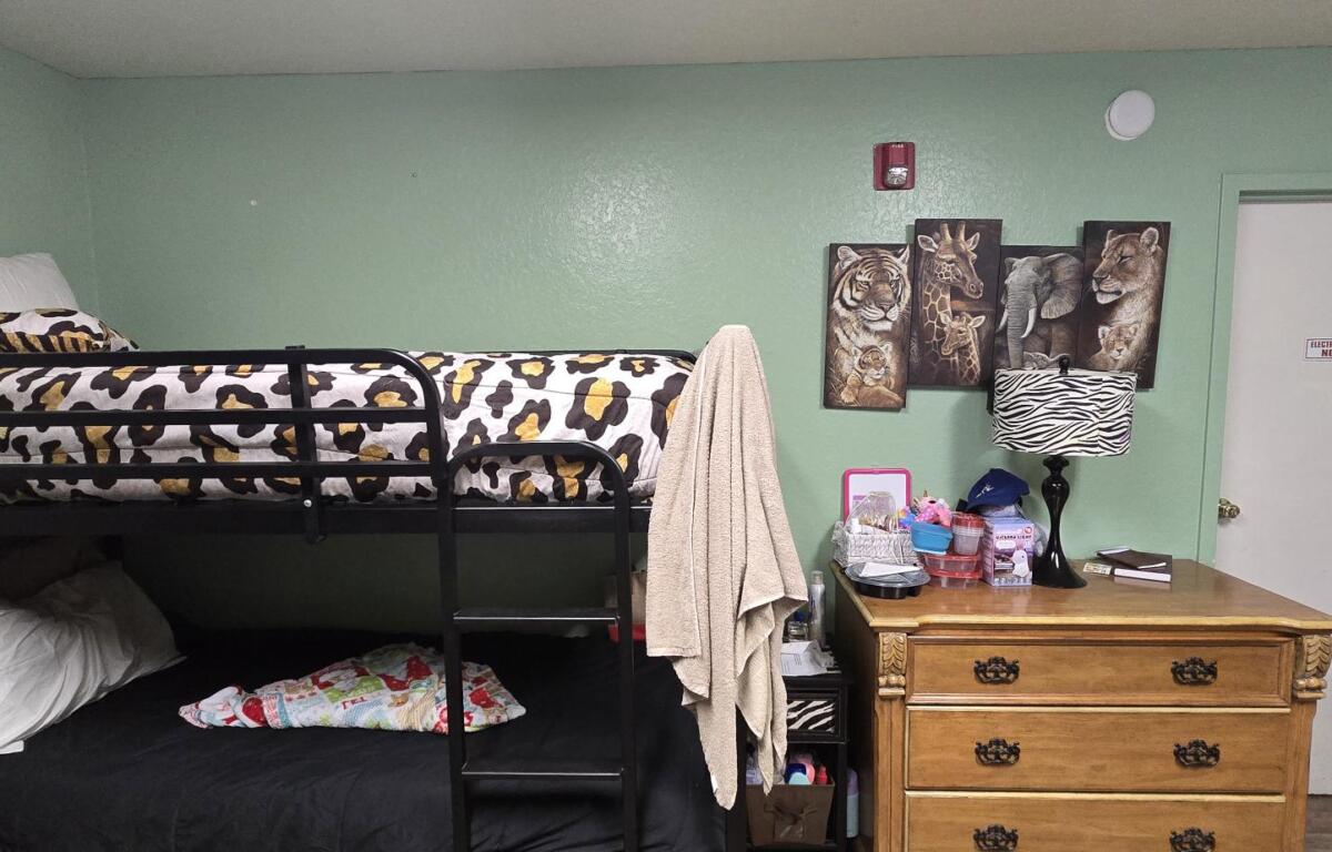 This particular room is animal themed.