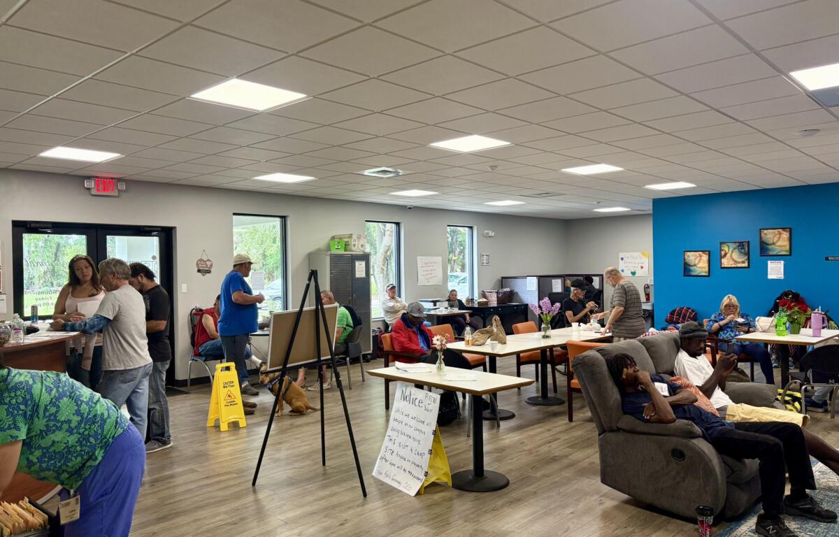 The Interfaith Emergency Services Center offers the homeless with much-needed amenities.